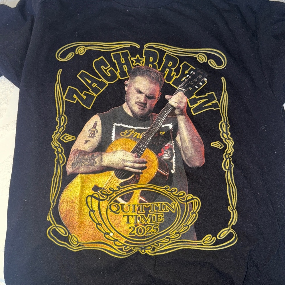 Zach Bryan Black Graphic T-Shirt